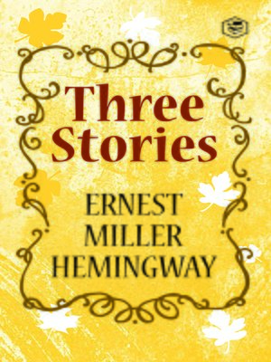 cover image of Three Stories